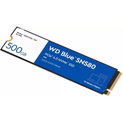 WD SSD Blue SN580 500GB NVMe a 4000MB/s PCIe 4.0 M.2 2280