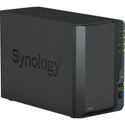 Synology Diskstation DS223 Servidor NAS con 2 Bahías 3.5'-