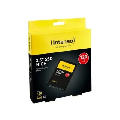 Intenso High Performance SSD 120GB de 2.5" SATA 6GB/s a 520MB/s