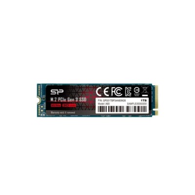 Silicon Power A80 NVMe SSD 1TB PCIe 3.0 3400MB/sM.2 2280