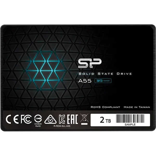 Silicon Power Slim A55 SSD 2TB 2.5" SATA 6GB/s 460MB/s