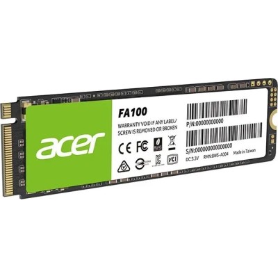 Acer FA100 SSD NVMe 256GB a 1950MB/s PCIe 3.0 M.2 2280