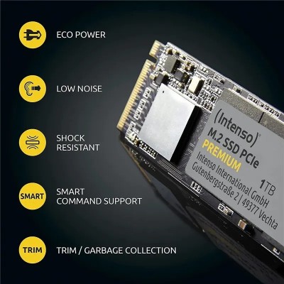 Intenso PREMIUM SSD 1TB NVMe a 2100MB/s PCIe 3.0 M.2 2280