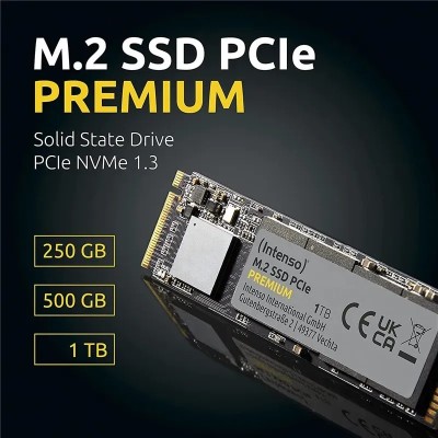 Intenso PREMIUM SSD 1TB NVMe a 2100MB/s PCIe 3.0 M.2 2280