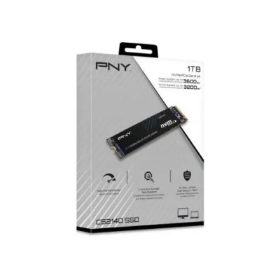 PNY CS2140 SSD 1TB NVMe a 3600MB/s PCIe 4.0 x4 M.2 2280