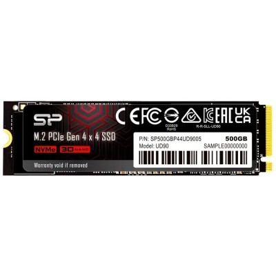 Silicon Power UD90 NVMe SSD 500GB PCIe 4.0 5000MB/sM.2 2280