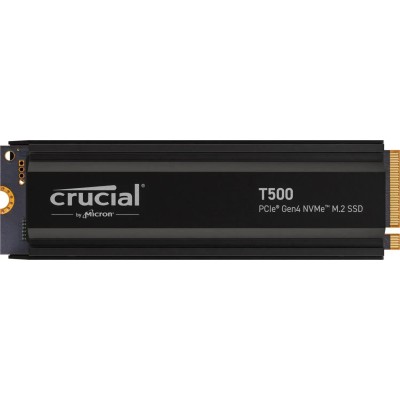 Crucial T500 SSD 2TB Con disipador NVMe a 7400MB/s PCIe 4.0 M.2