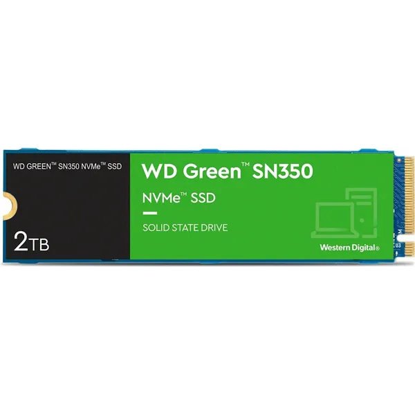 WD SSD Green SN350 2TB NVMe a 3200MB/s PCIe 3.0 M.2 2280