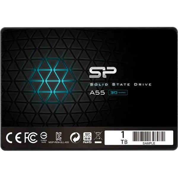 Silicon Power Slim A55 3D NAND 1TB 2.5" SATA 6GB/s 460MB/s