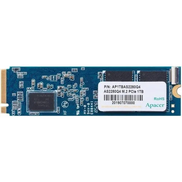 Apacer AS2280P4 NVMe SSD 1TB PCIe 3.0 2100MB/sM.2 2280