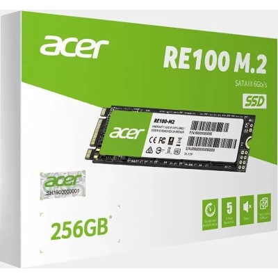 Acer RE100 SSD 256GB M.2 a 560MB/s 2280