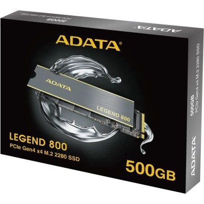 ADATA LEGEND 800 SSD 500GB NVMe a 3500MB/s PCIe 4.0 M.2 2280