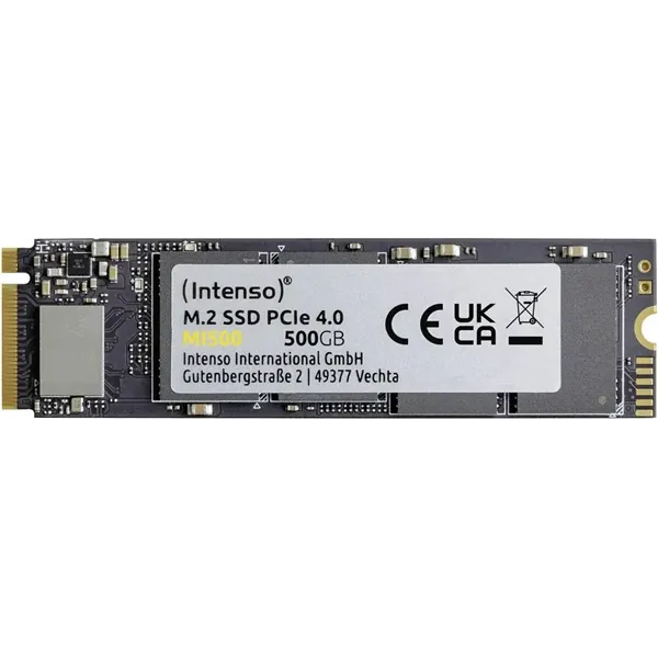 Intenso MI500 SSD 500GB a 5300MB/s PCIe 4.0 M.2 2280