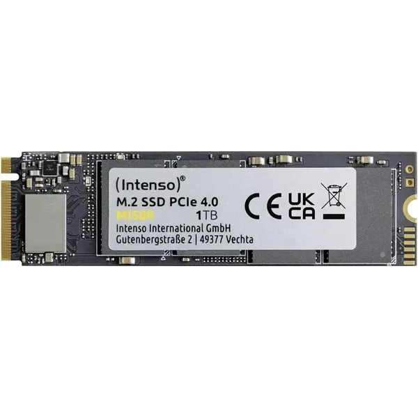 Intenso MI500 SSD 1TB a 5300MB/s PCIe 4.0 M.2 2280