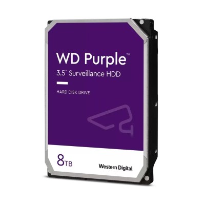 WD Purple 8TB para vigilancia HDD 3.5" 5640rpm 128MB SATA 6GB/s