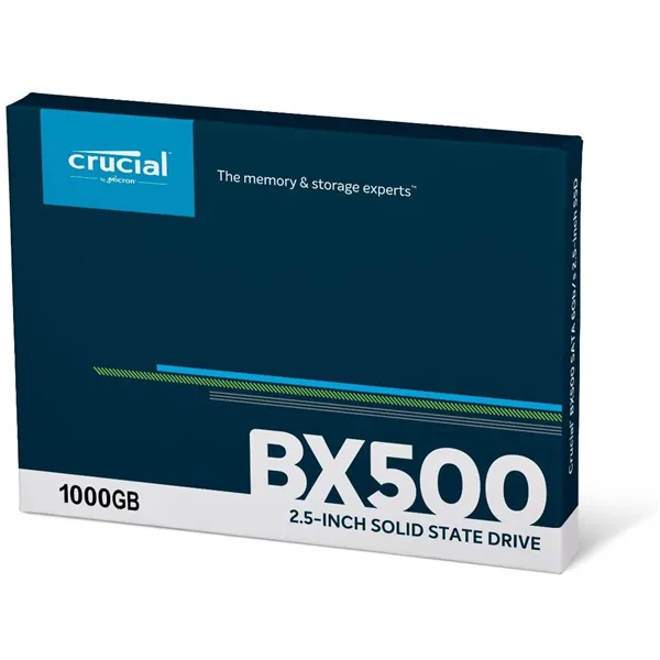 Crucial BX500 3D NAND SSD 1TB 2.5" a 540Mbs SATA 6GB/s