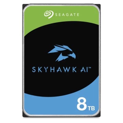 Seagate SkyHawk AI 8TB para NVR y AI 7200rpm HDD 3.5" 256MB