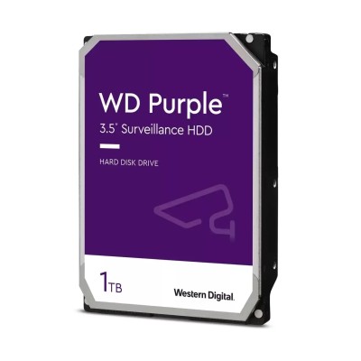 WD Purple 1TB para vigilancia HDD 3.5" 5400rpm 64MB SATA 6GB/s