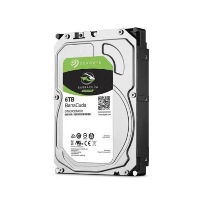 Seagate BarraCuda 6TB HDD 3.5" 5400rpm 256MB SATA 6GB/s