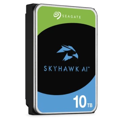 Seagate SkyHawk AI 10TB para NVR y AI 7200rpm HDD 3.5" 256MB