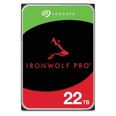 Seagate IronWolf Pro 22TB NAS 7200rpm HDD 3.5" SATA 6GB/s 512MB