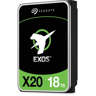 Seagate Exos X20 - 18TB 512e/4Kn 7200rpm 256MB 3.5" SATA 6GB/s