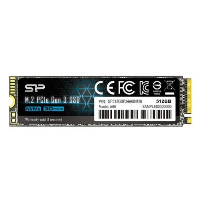 Silicon Power A60 NVMe SSD 512GB con DisiPador PCIe 3.0