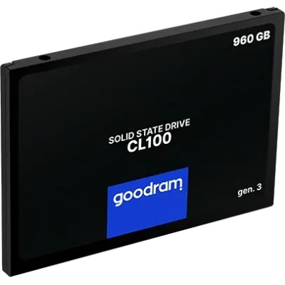 Goodram CL100 Gen3 SSD 960GB de 2.5" a 540MB/s SATA 6GB/s