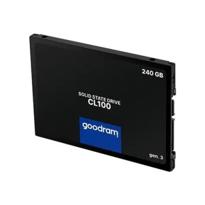 Goodram CL100 Gen3 SSD 240GB de 2.5" a 540MB/s SATA 6GB/s