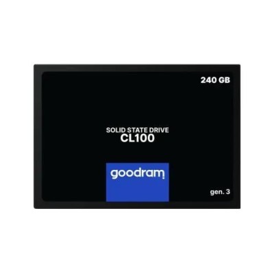 Goodram CL100 Gen3 SSD 240GB de 2.5" a 540MB/s SATA 6GB/s