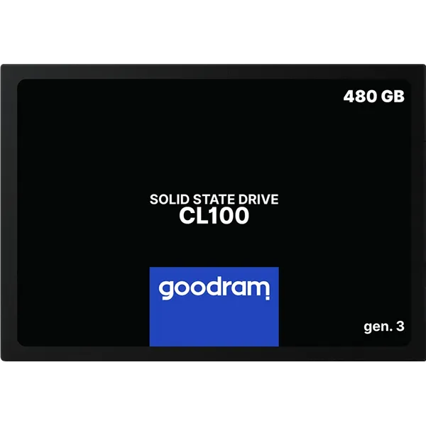 Goodram CL100 Gen3 SSD 480GB de 2.5" a 540MB/s SATA 6GB/s