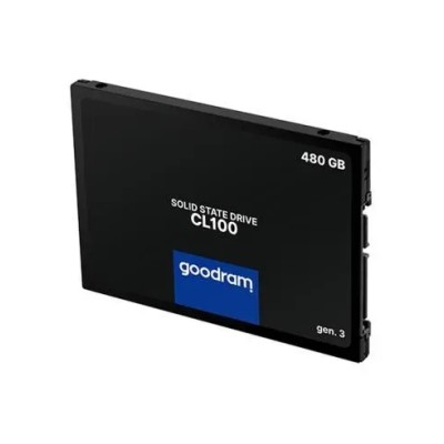 Goodram CL100 Gen3 SSD 480GB de 2.5" a 540MB/s SATA 6GB/s