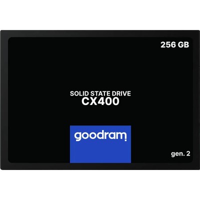 Goodram CX400 Gen2 SSD 256GB de 2.5" a 550MB/s SATA 6GB/s con