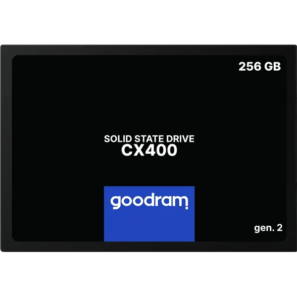 Goodram CX400 Gen2 SSD 256GB de 2.5" a 550MB/s SATA 6GB/s con 3D NAND