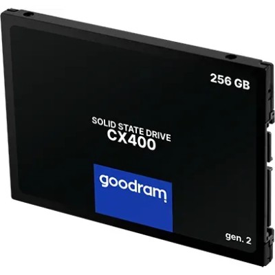 Goodram CX400 Gen2 SSD 256GB de 2.5" a 550MB/s SATA 6GB/s con