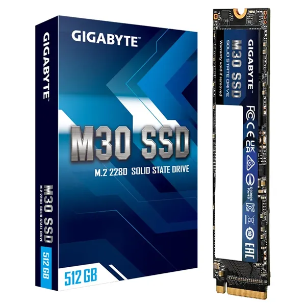 Gigabyte M30 SSD 512GB NVMe a 3500MB/s PCIe 3.0 M.2 2280