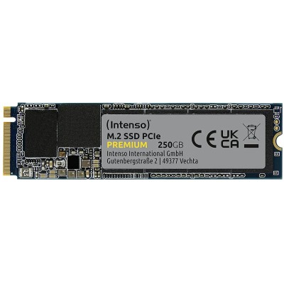 Intenso PREMIUM SSD 250GB NVMe a 2100MB/s PCIe 3.0 M.2 2280