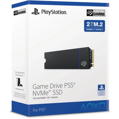 Seagate Game Drive PS5 NVMe SSD 2TB a 7300MB/s con disipador