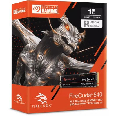 Seagate FireCuda 540 SSD NVMe 1TB 9500MB/s M.2 2280 PCIe 5.0 x4