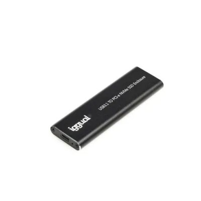 Iggual caja externa USB-c 3.1 ssd m.2 nvme y sata