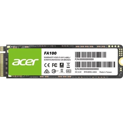 Acer FA100 SSD NVMe 512GB a 3200MB/s PCIe 3.0 M.2 2280