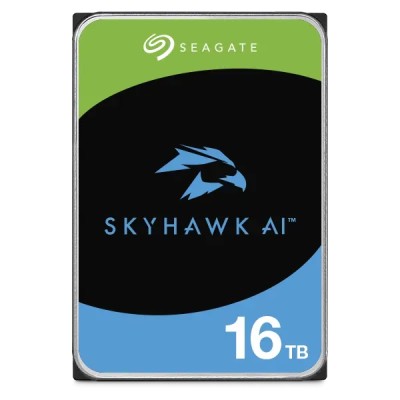 Seagate SkyHawk AI 16TB para NVR y AI 7200rpm HDD 3.5" 256MB