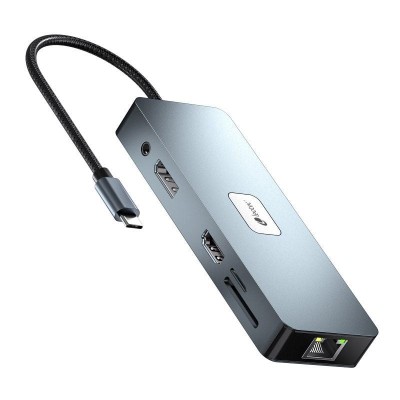 Docking USB Tipo-C Leotec LEDS03/ 3xUSB/ 1xUSB Tipo-C PD/