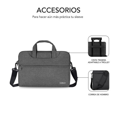 Maletín Subblim Business Laptop Sleeve para Portátiles hasta