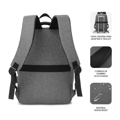 Mochila Subblim City Backpack para Portátiles hasta 15.6'/