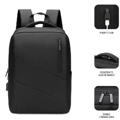 Mochila Subblim City Backpack para Portátiles hasta 15.6'/