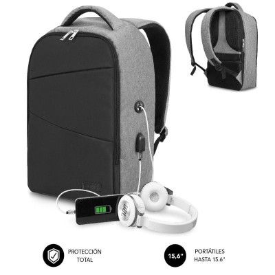 Mochila Subblim Secure V2 AP para Portátiles hasta 15.6'/