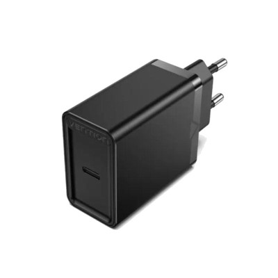 Cargador de Pared Vention FAIB0-EU/ 1xUSB Tipo-C/ 30W