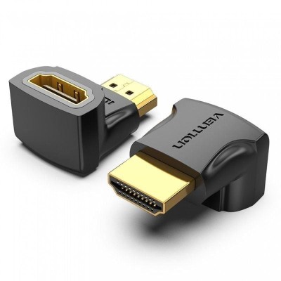 Adaptador HDMI 4K 90º Vention AIOB0-2/ HDMI Macho - HDMI