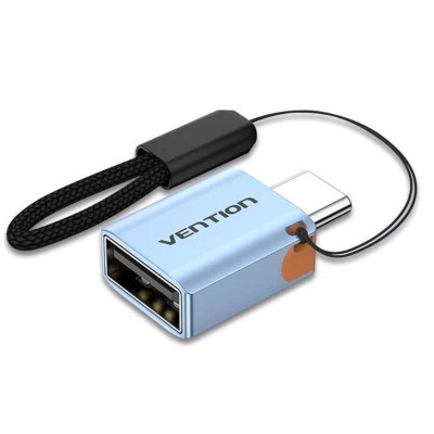 Adaptador OTG USB 3.1 Vention CUBH0/ USB Tipo-C Macho - USB